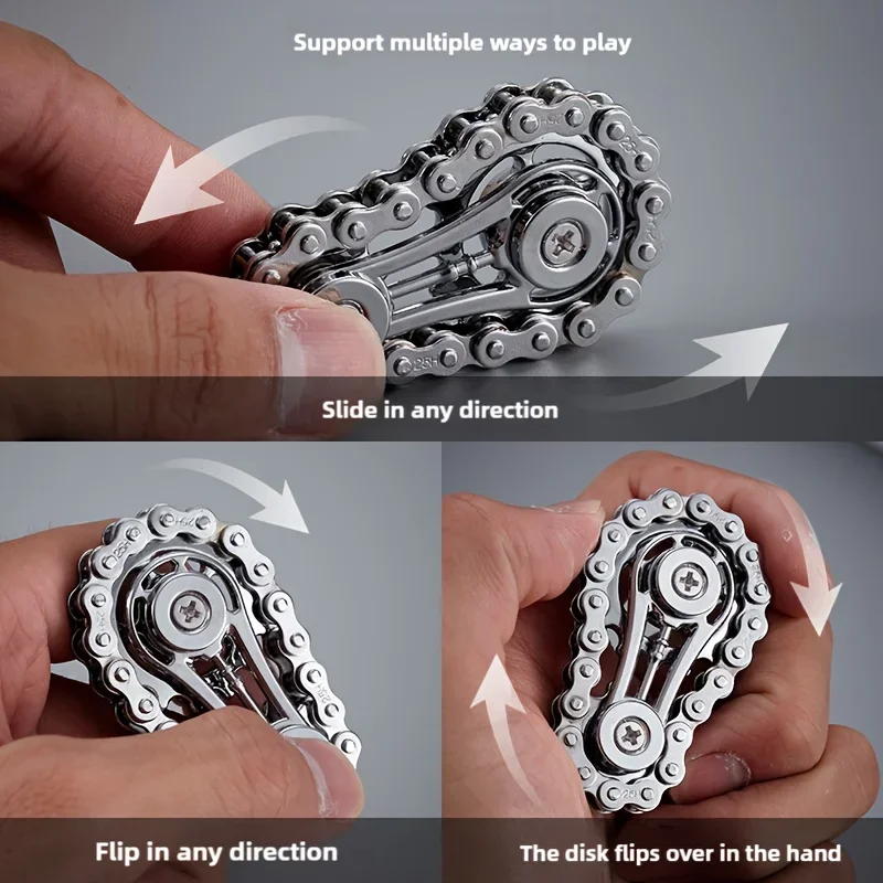 Chain Sprocket Set - Neue Kettenräder Schwungrad Fingertip Gyro Fidget