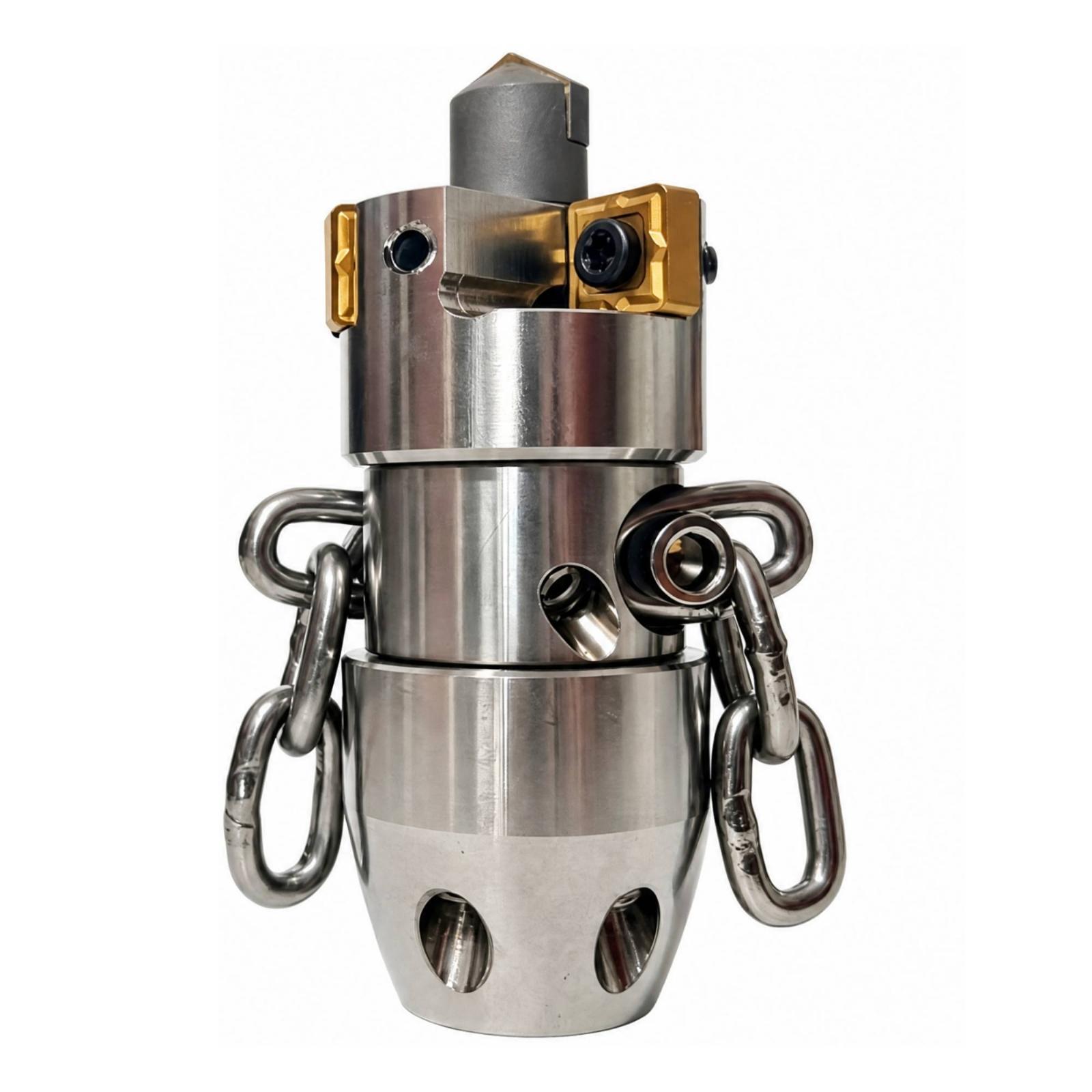 Drehbare Abflussreinigungsdüse – Steel Chain Bewertung und Preis