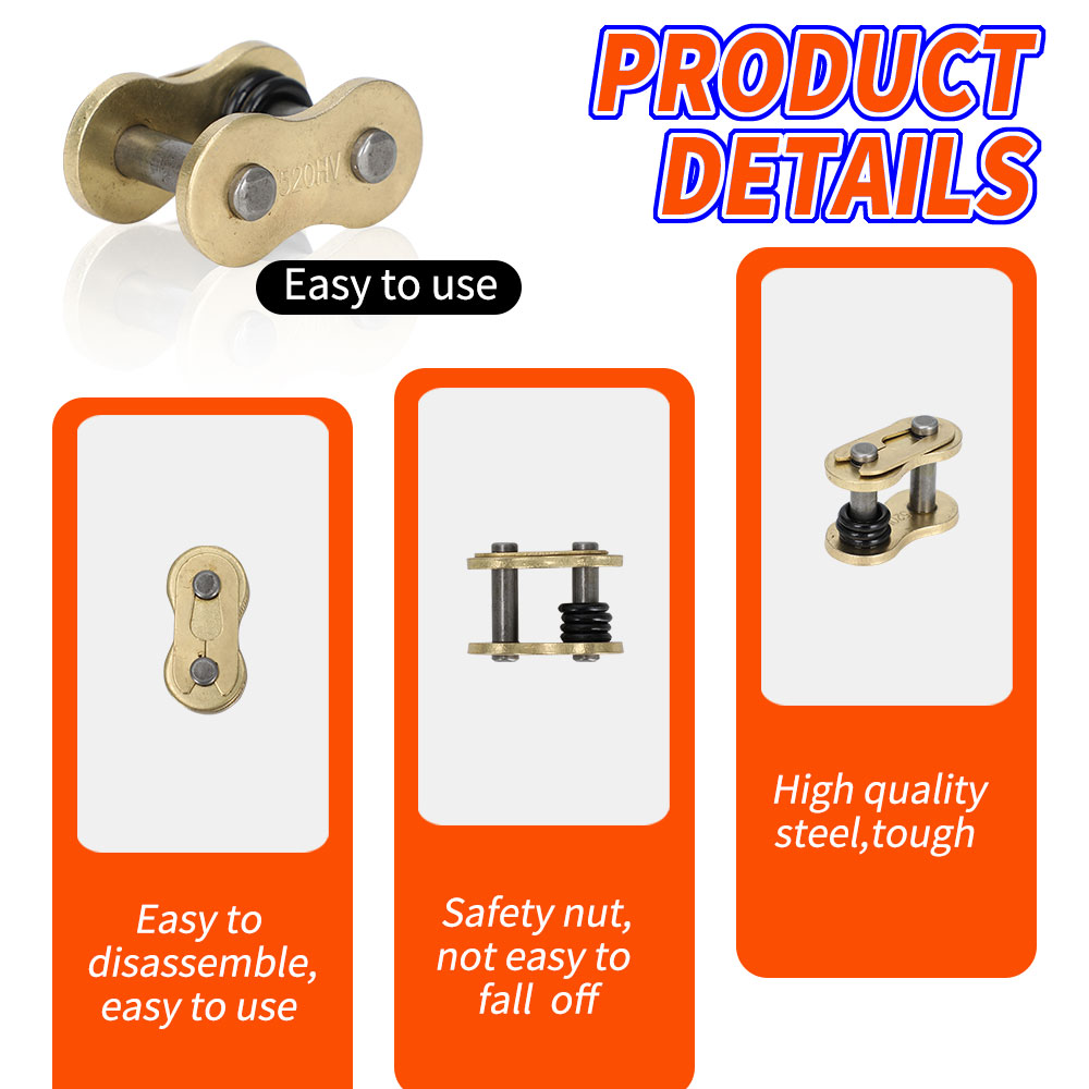 Motorrad-Kettenschnallen-Ringv – 428 Chain Bewertung und Preis